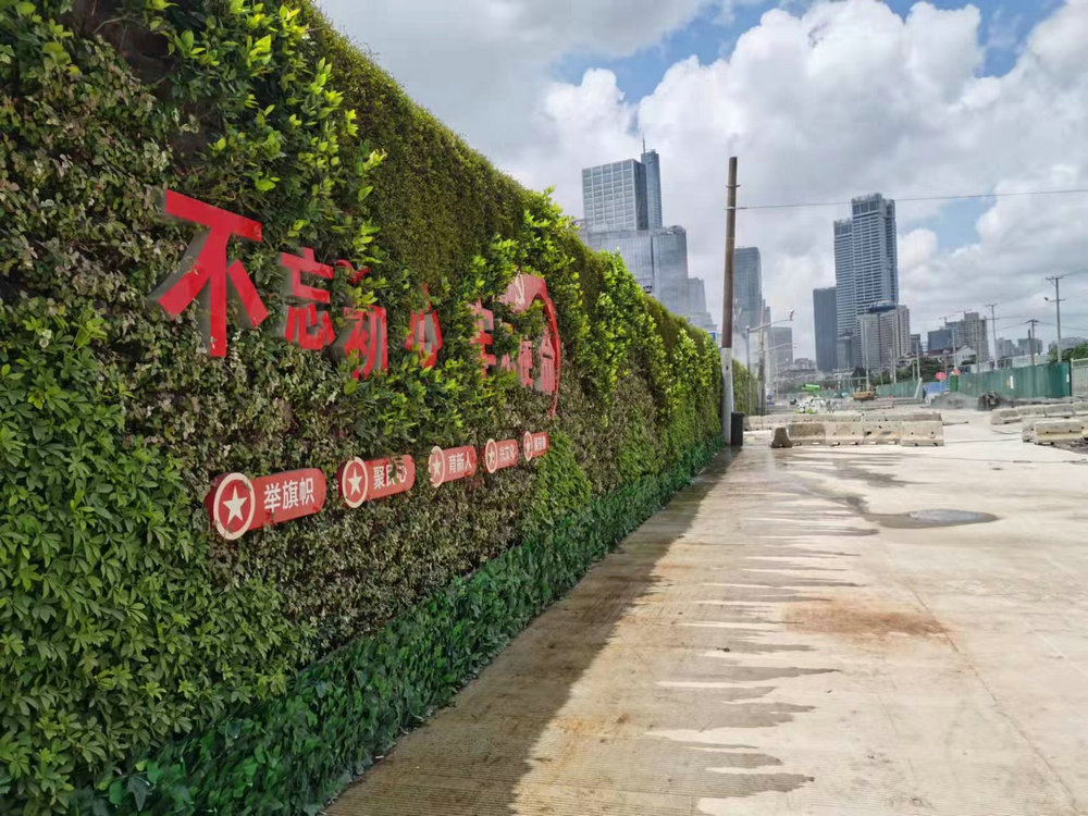 室外植物墙